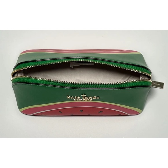 Kate Spade watermelon 🍉 Cosmetic makeup bag NWT - Picture 9 of 10
